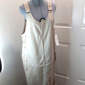 Jenna Lane. SZ L Jumper W/Adjustable Straps, Maxi